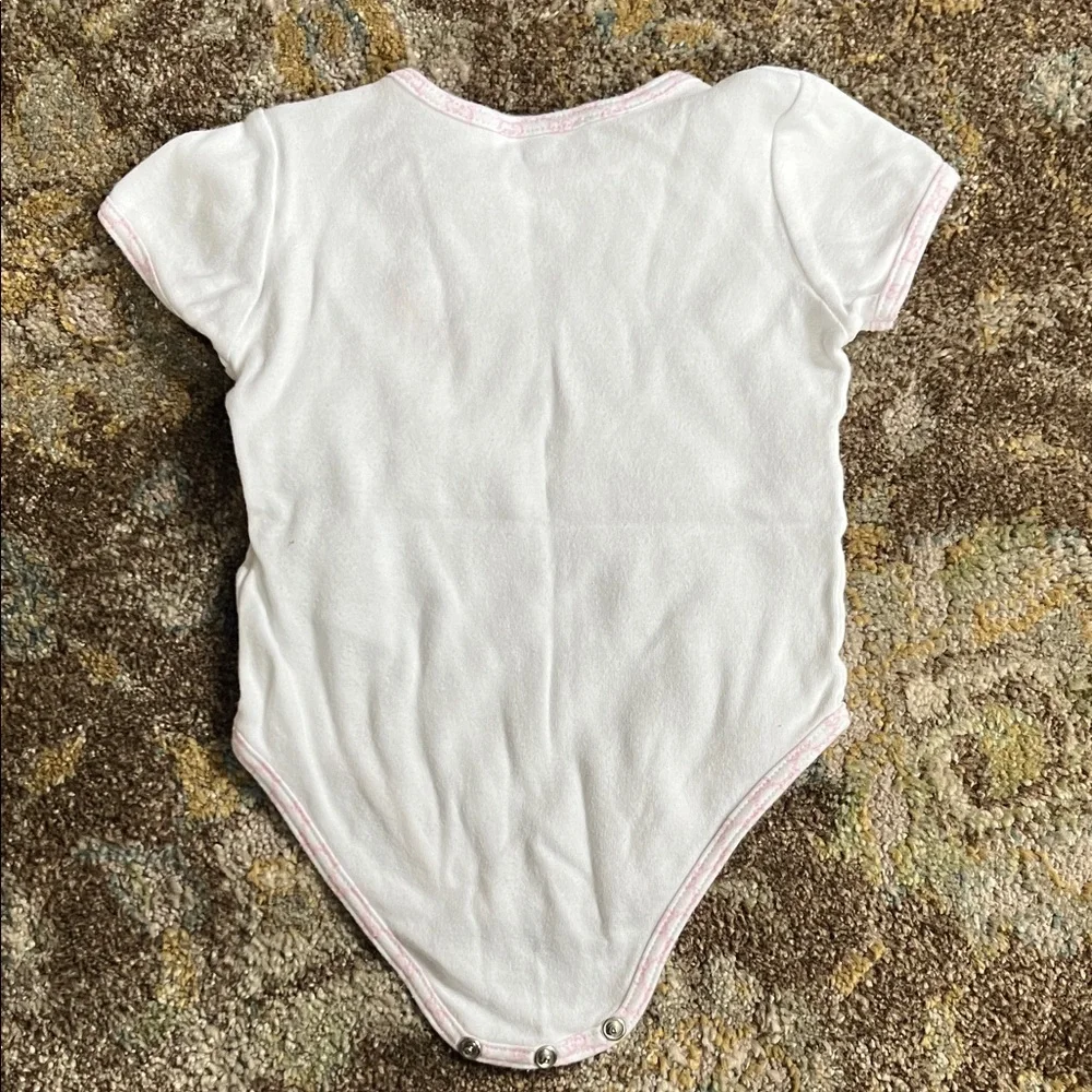 Gucci Pink and White Baby Matching Set
